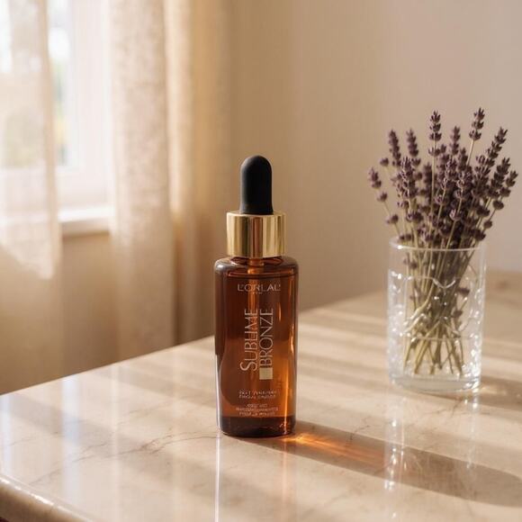 L'Oreal Sublime Bronze Self Tanning Facial Drops Hyaluronic Acid 1.0 Fl Oz - Picture 5 of 9